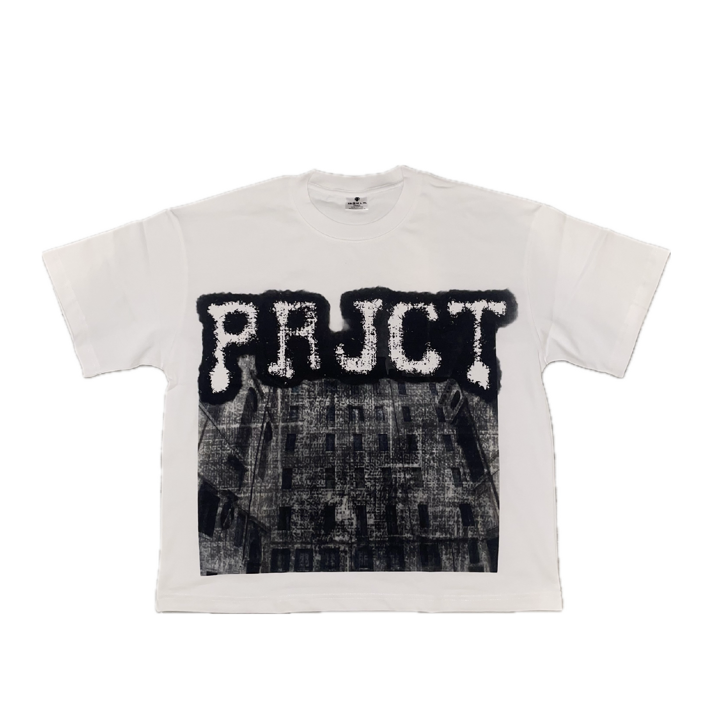 WHITE - PRJCT FLOW TEES